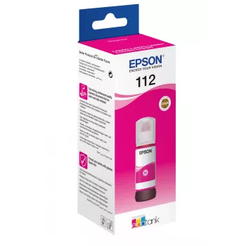 Ink Bottle Epson 112 EcoTank Pigment fuksīna