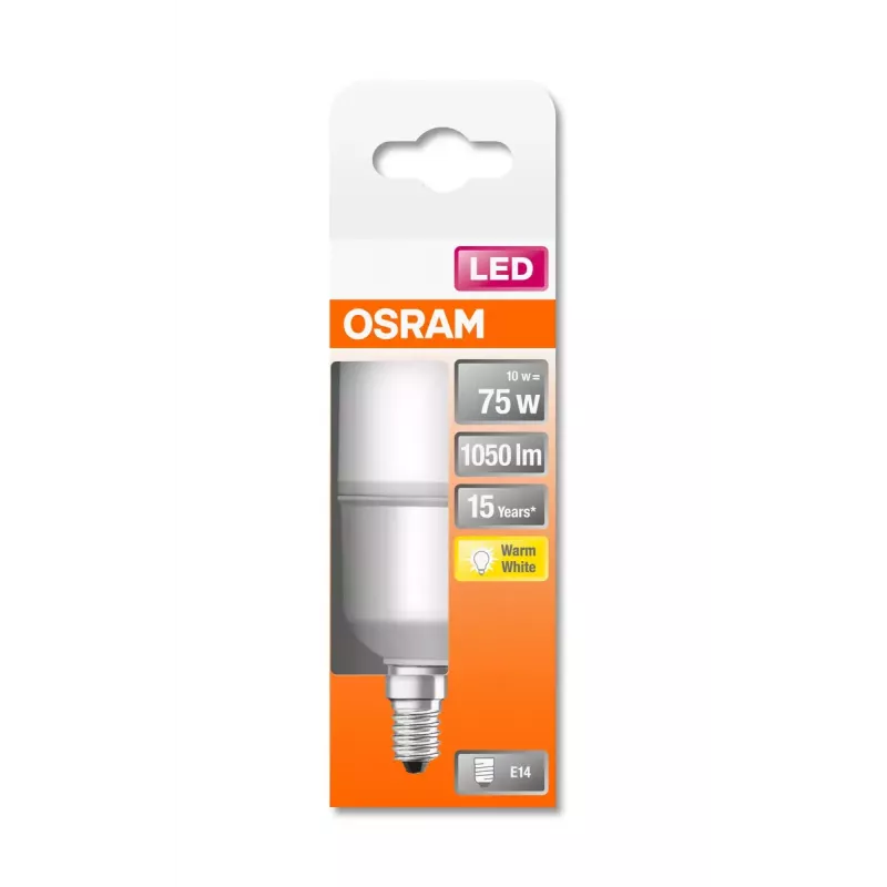 LED spuldze Osram STAR 10 W E14 Silta balta 2700 K 1050 lm