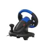 GENESIS Seaborg 350 Melns, Blue USB stūre + pedāļi Nintendo Switch, PC, PlayStation 4, Playstation 3, Xbox 360, Xbox One, Xbox Series S, Xbox Series X