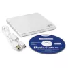 HITACHI-LG DATA STORAGE plāns pārnēsājams DVD rakstītājs - Gp60nw60 - USB 2.0 - balts