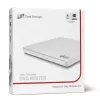 HITACHI-LG DATA STORAGE plāns pārnēsājams DVD rakstītājs - Gp60nw60 - USB 2.0 - balts