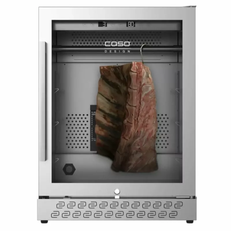 Nogatavināšanas skapis Caso DryAged Master 125 — kompresors, 125 L, nerūsējošais tērauds, brīvi stāvošs