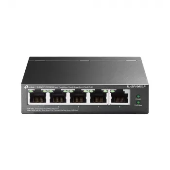 Nepārvaldāms slēdzis TP-Link TL-SF1005LP 5 porti 10/100Mbps ar 4 portu PoE