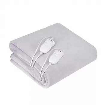 Electric bed warmer Adler AD 7426, fleece, 160×150 mm, 60 W, 4 heat levels, 2-person, detachable kabelis