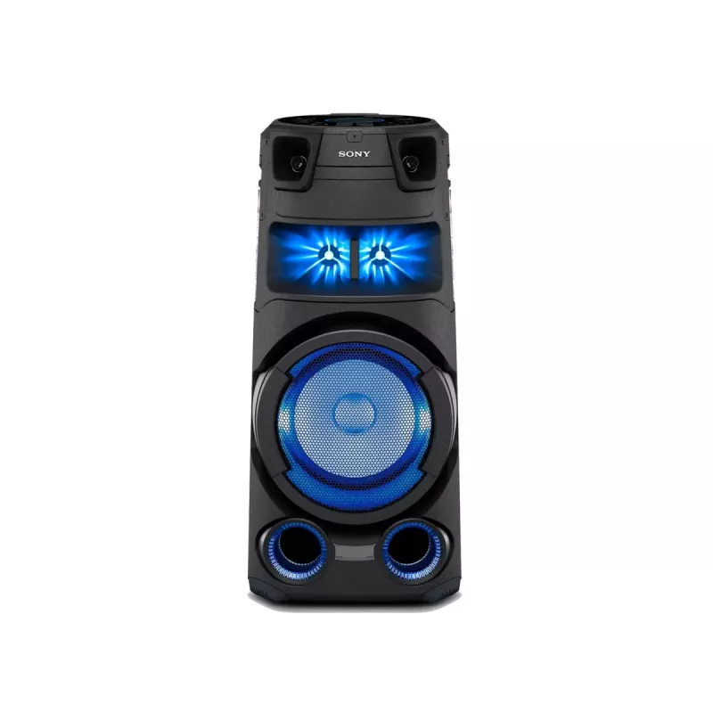 Sony MHC-V73D augstas jaudas Bluetooth® balles skaļrunis ar visvirziena balles skaņu un gaismu