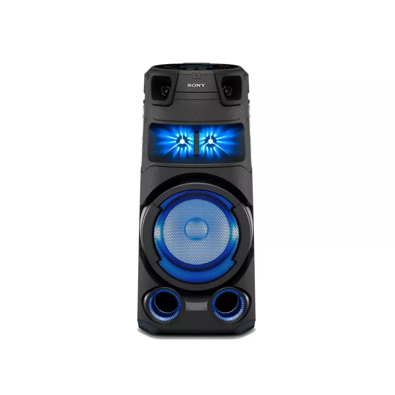 Sony MHC-V73D augstas jaudas Bluetooth® balles skaļrunis ar visvirziena balles skaņu un gaismu