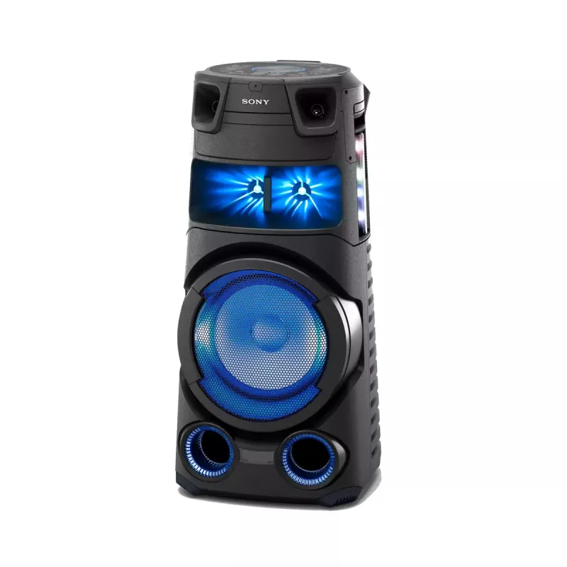 Sony MHC-V73D augstas jaudas Bluetooth® balles skaļrunis ar visvirziena balles skaņu un gaismu