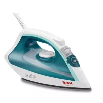Tvaika gludeklis Tefal Virtuo FV1710 — 1800 W, 80 g/min tvaika trieciens, vertikālā tvaicēšana, zaļš/bals