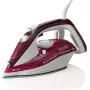 Tvaika gludeklis Gorenje SIH3000RBC — 3000 W, keramiskā zole, 0,4 L ūdens tvertne, 1,6 kg, sarkans