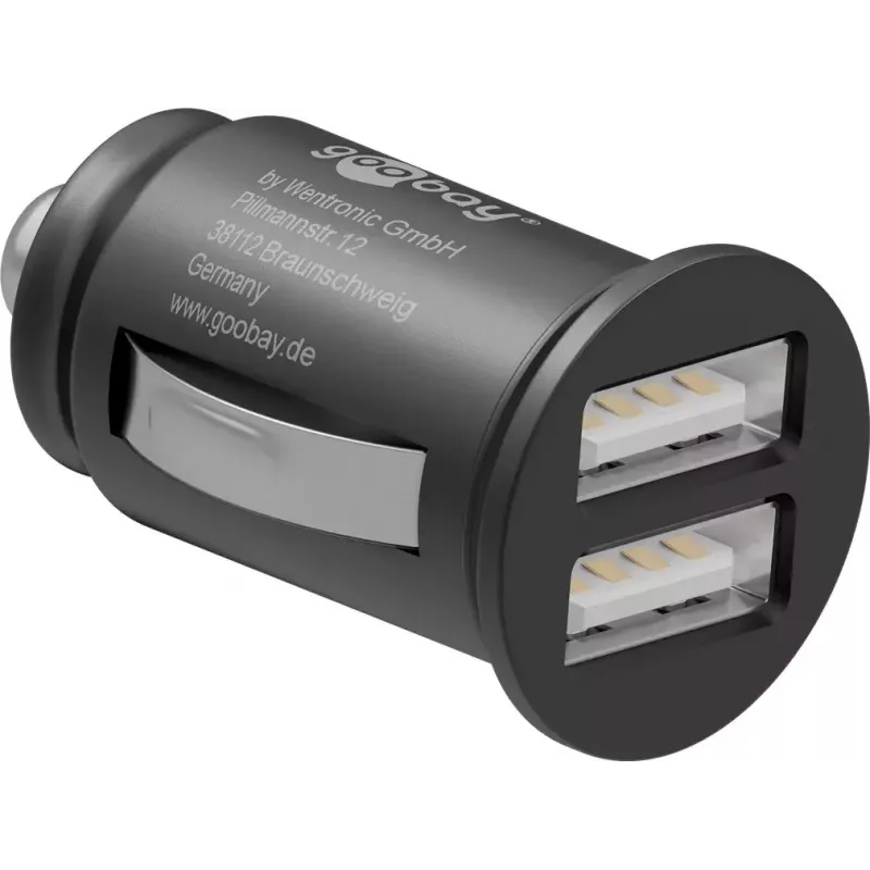 Auto lādētājs Goobay Dual-USB 15,5 W