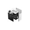 PC korpuss DeepCool MACUBE 110 WH Midi Tower — balts, rūdīts stikls, microATX, līdz 320 mm GPU, 165 mm CPU dzesētājs, 2x3,5 collu + 2x2,5 collu vietas