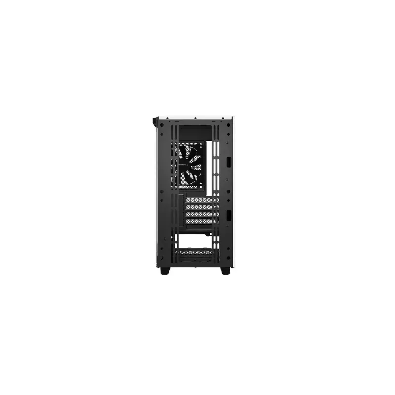 PC korpuss DeepCool MACUBE 110 WH Midi Tower — balts, rūdīts stikls, microATX, līdz 320 mm GPU, 165 mm CPU dzesētājs, 2x3,5 collu + 2x2,5 collu vietas