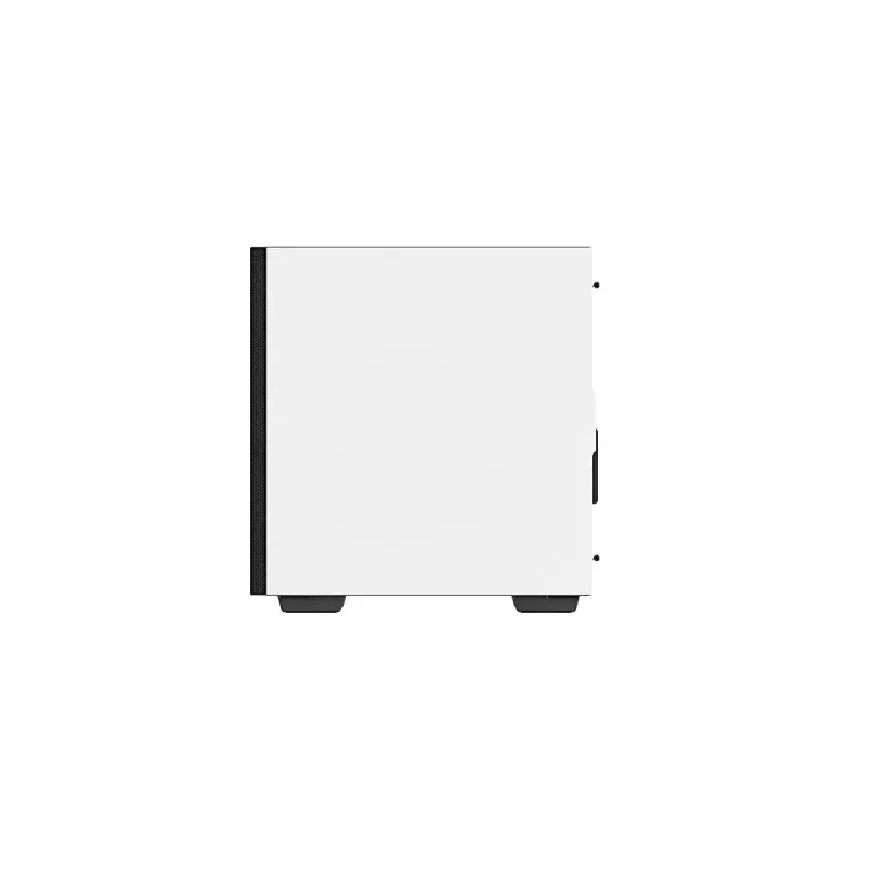 PC korpuss DeepCool MACUBE 110 WH Midi Tower — balts, rūdīts stikls, microATX, līdz 320 mm GPU, 165 mm CPU dzesētājs, 2x3,5 collu + 2x2,5 collu vietas