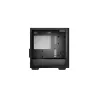 PC korpuss DeepCool MACUBE 110 WH Midi Tower — balts, rūdīts stikls, microATX, līdz 320 mm GPU, 165 mm CPU dzesētājs, 2x3,5 collu + 2x2,5 collu vietas