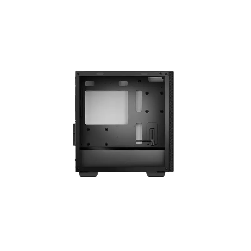 PC korpuss DeepCool MACUBE 110 WH Midi Tower — balts, rūdīts stikls, microATX, līdz 320 mm GPU, 165 mm CPU dzesētājs, 2x3,5 collu + 2x2,5 collu vietas