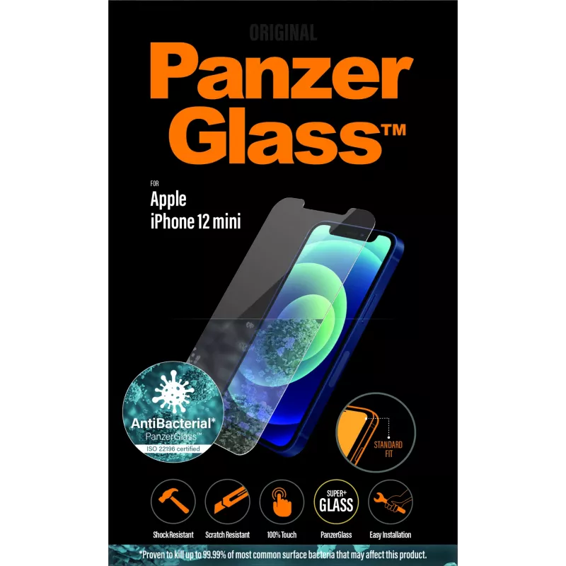 Ekrāna aizsargs PanzerGlass Apple iPhone 12 Mini Standard Fit