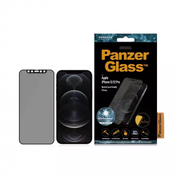 PanzerGlass ® konfidencialitātes ekrāna aizsargs iPhone 12 | 12 Pro | No malas līdz malai