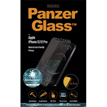 PanzerGlass ® konfidencialitātes ekrāna aizsargs iPhone 12 | 12 Pro | No malas līdz malai