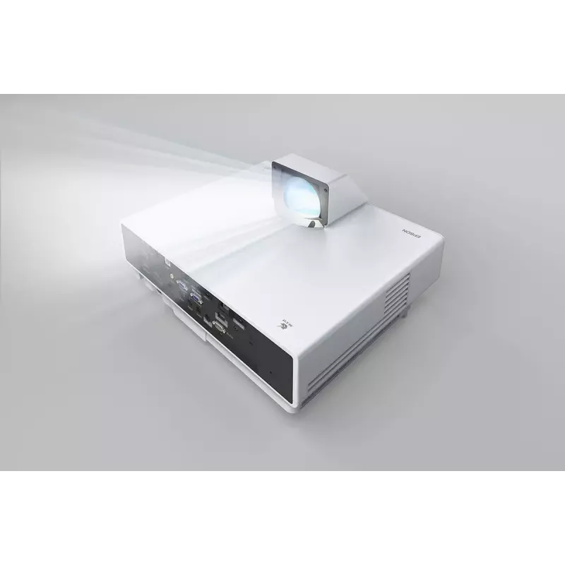 Īpaši īsa fokusa projektors Epson EB-800F — 1080p, 5000 ANSI lm, 3LCD, lāzers, 16:9, 9.4 kg