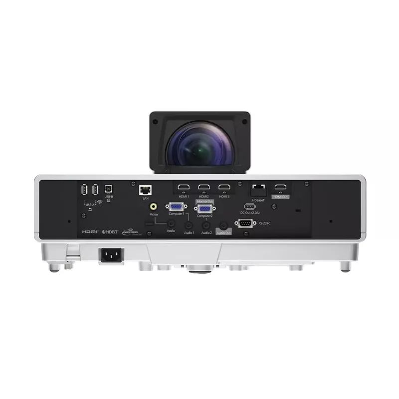 Īpaši īsa fokusa projektors Epson EB-800F — 1080p, 5000 ANSI lm, 3LCD, lāzers, 16:9, 9.4 kg