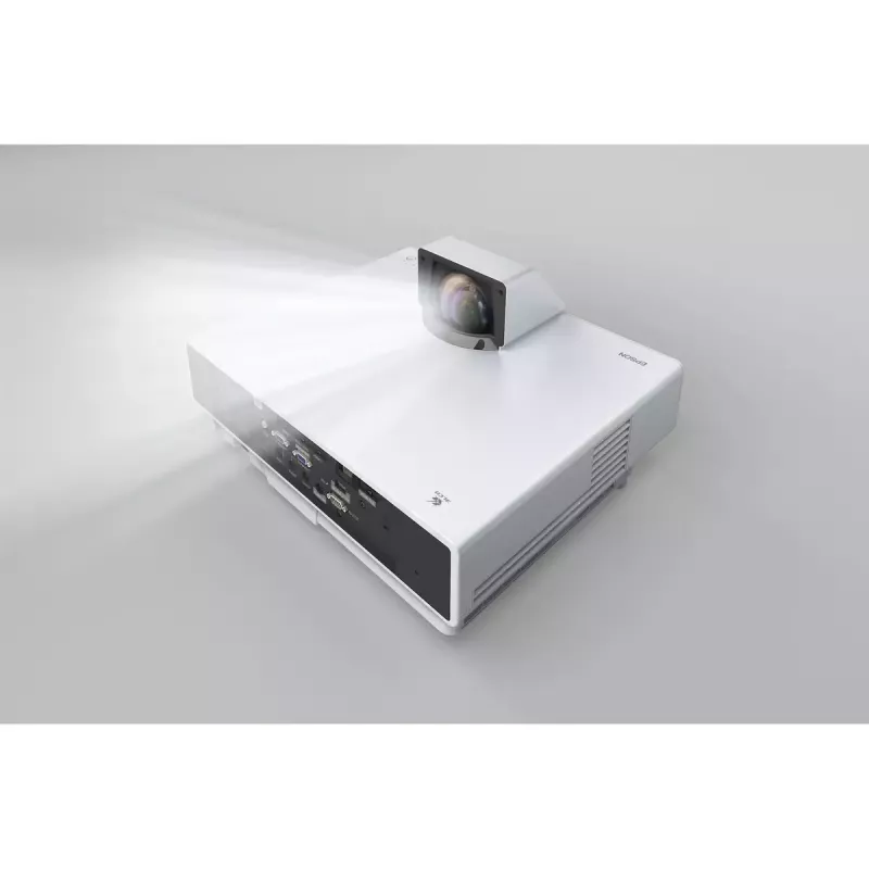 Īpaši īsa fokusa projektors Epson EB-800F — 1080p, 5000 ANSI lm, 3LCD, lāzers, 16:9, 9.4 kg
