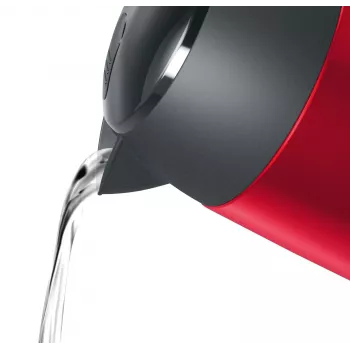 Bosch TWK3P424 elektriskā tējkanna 1,7 L 2400 W pelēka, sarkana