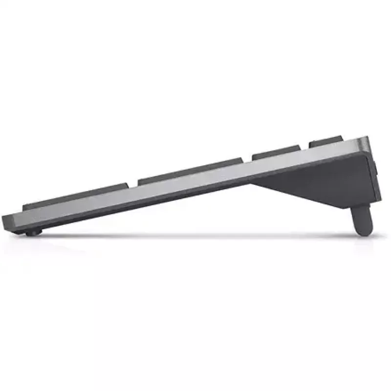 Bezvadu tastatūras un peles komplekts Dell KM7120W Bluetooth Titan Gray kompakta tastatūra ergonomiska pele