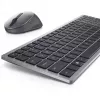 Bezvadu tastatūras un peles komplekts Dell KM7120W Bluetooth Titan Gray kompakta tastatūra ergonomiska pele