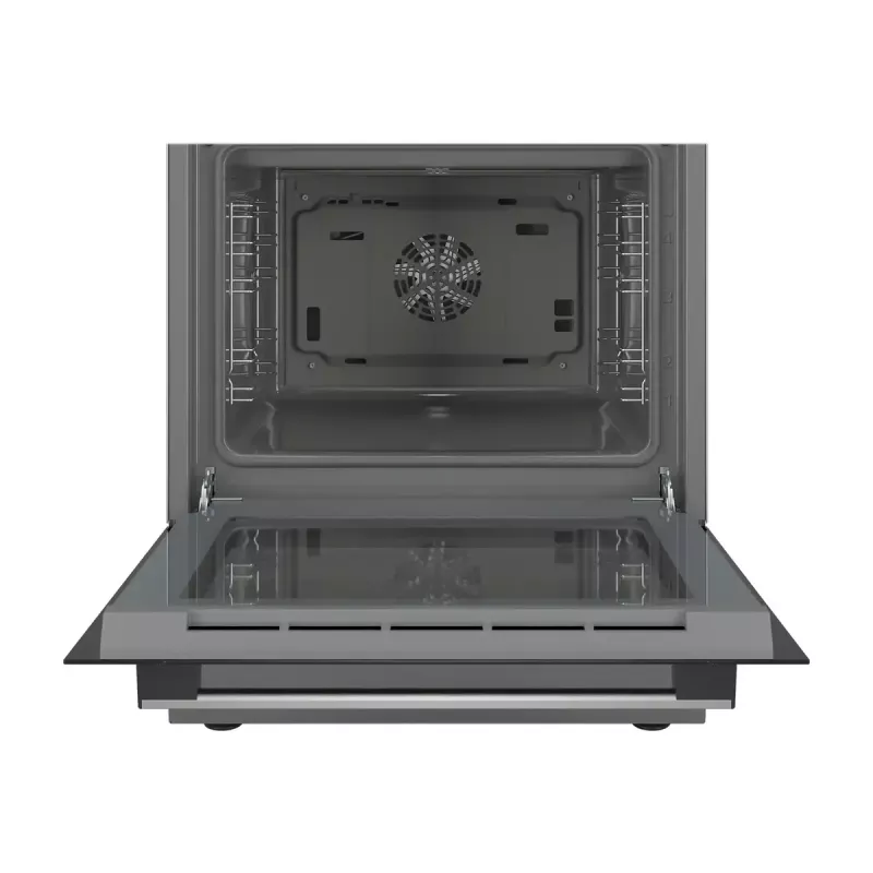 Brīvi stāvoša plīts Bosch Serie 4 HKR39A250U, keramikas virsma 4 zonas, cepeškrāsns 66 L, nerūsējošais tērauds, 600 mm