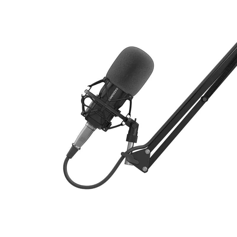 GENESIS Radium 300 XLR Melns Studio mikrofons