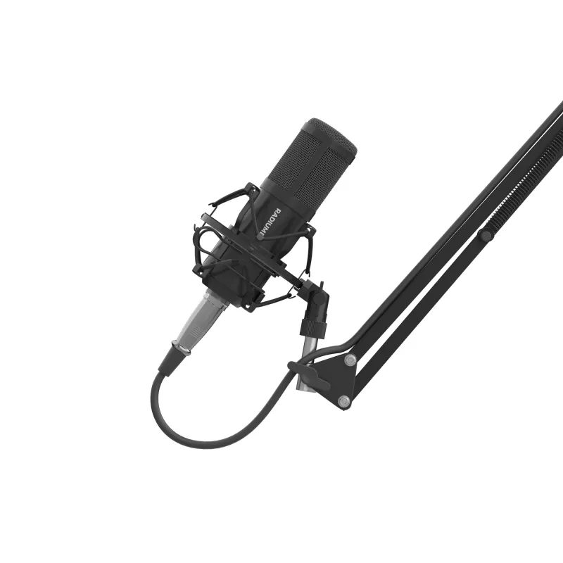 GENESIS Radium 300 XLR Melns Studio mikrofons