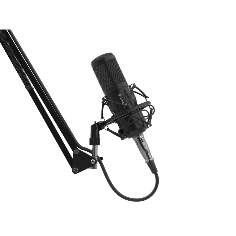 GENESIS Radium 300 XLR Melns Studio mikrofons