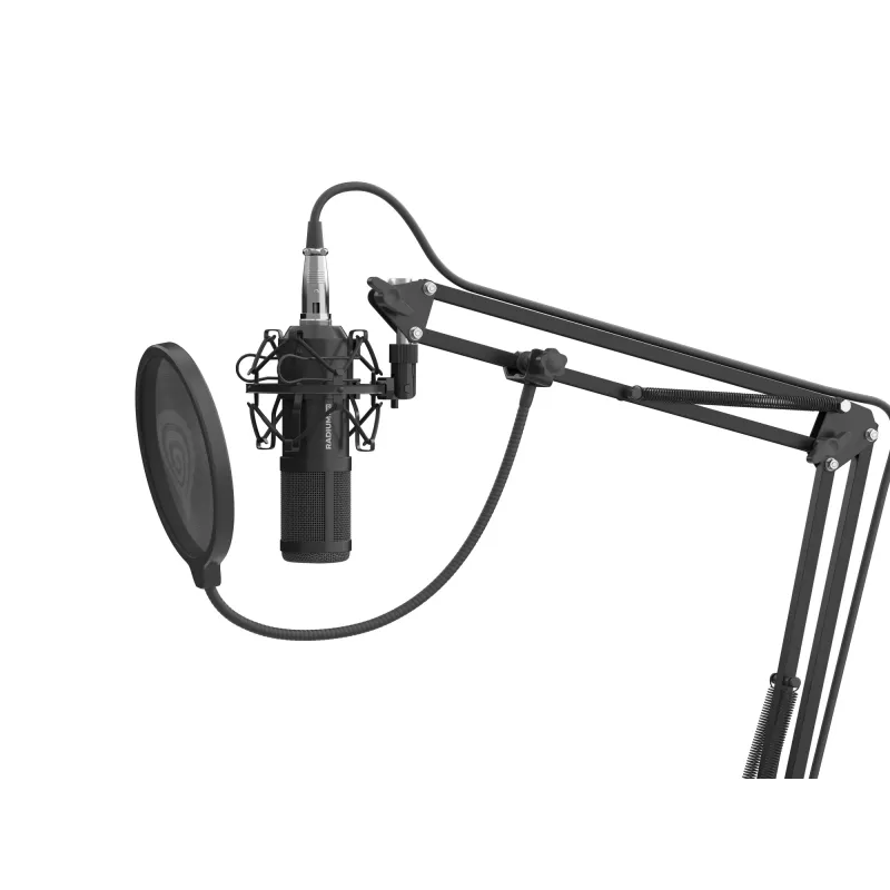 GENESIS Radium 300 XLR Melns Studio mikrofons