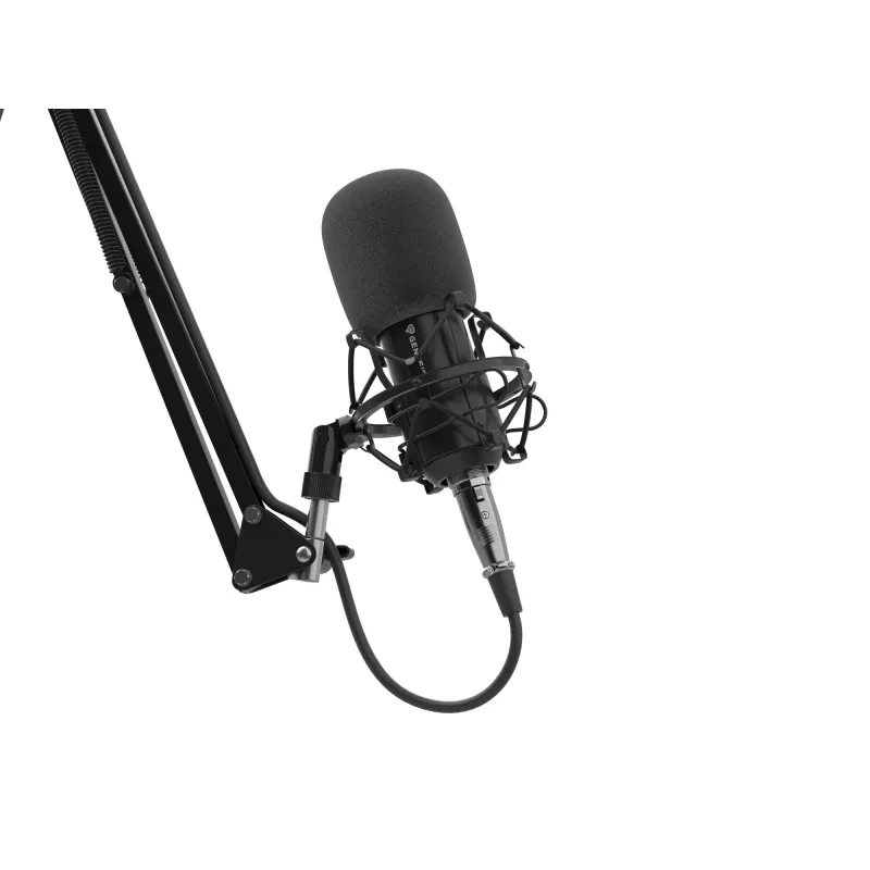 GENESIS Radium 300 XLR Melns Studio mikrofons