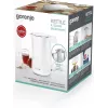 Gorenje 737894 elektriskā tējkanna 1,5 L 2200 W balta