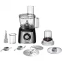 Virtuves kombains Bosch MCM3401M ar 800 W motoru un 2,3 L bļodu, melns/nerūsējošais tērauds