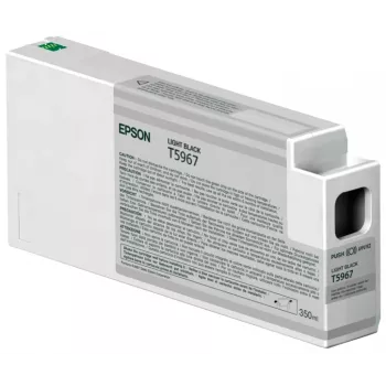Epson Singlepack Light Melns T596700 UltraChrome HDR 350 ml, Gaiši melns, Pigmenta bāzes tinte, 350 ml, 1 gab.