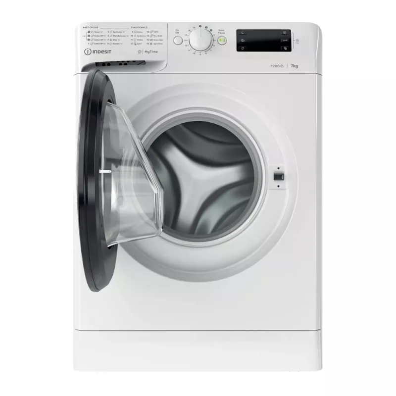 Indesit MTWE 71252 WK EE veļas mašīna ar priekšējo ielādi 7 kg 1151 apgr./min Balta
