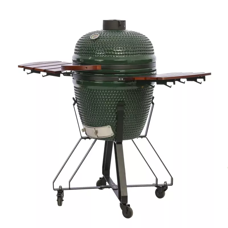 Ogļu kamado grils TUNABONE TunaBone Classic 21 collas Izmērs M Zaļš