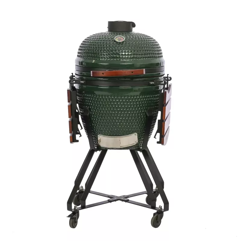Ogļu kamado grils TUNABONE TunaBone Classic 21 collas Izmērs M Zaļš