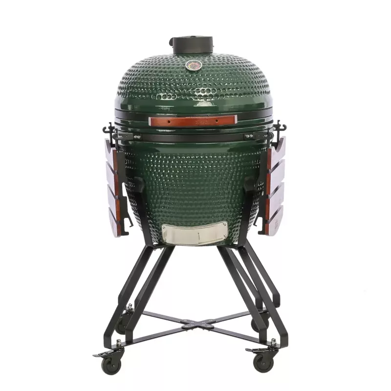 Keramiskais Kamado grils TUNABONE Classic 23 collas (L izmērs) zaļš