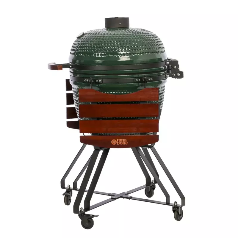 Keramiskais Kamado grils TUNABONE Classic 23 collas (L izmērs) zaļš