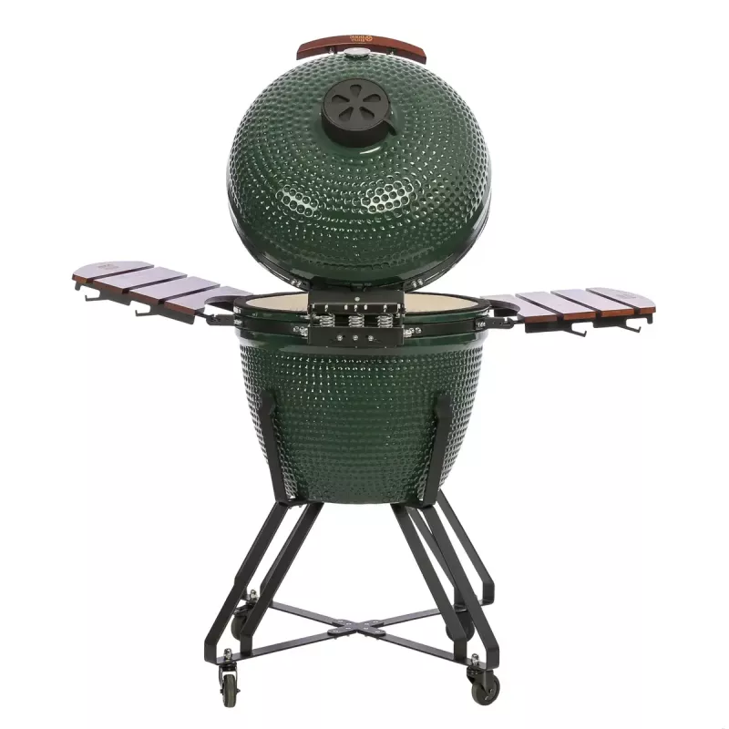 Keramiskais Kamado grils TUNABONE Classic 23 collas (L izmērs) zaļš