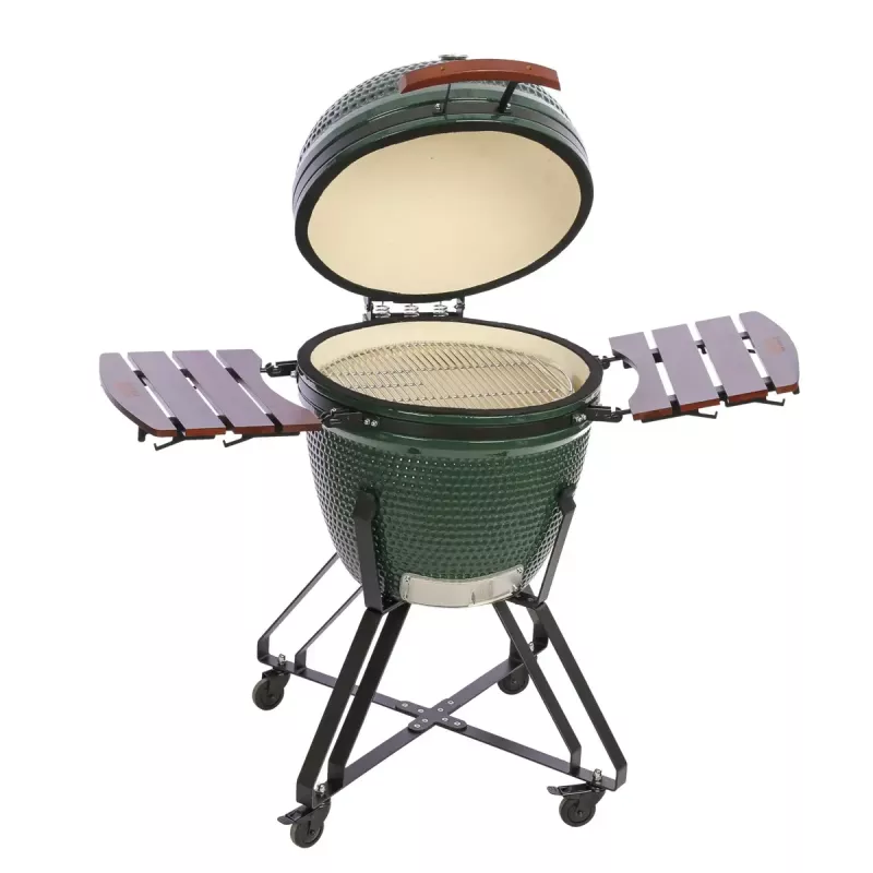 Keramiskais Kamado grils TUNABONE Classic 23 collas (L izmērs) zaļš