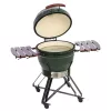 TunaBone Kamado Pro 24 collu keramikas grils, L izmērs, zaļš (TBG24GREEN-02)