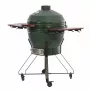 Keramikas Kamado grils TARGUS TBG24GREEN-02 — 24 collu zaļš ogļu pavārs