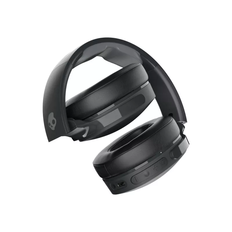 Austiņas Skullcandy Hesh ANC — pāri ausīm vadu un bezvadu, Bluetooth 5.0, ANC, USB-C, 22 h atskaņošana, 3,5 mm, melna