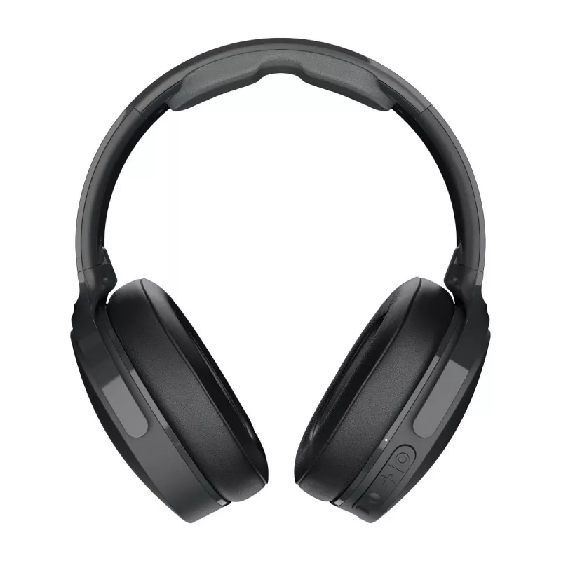 Austiņas Skullcandy Hesh ANC — pāri ausīm vadu un bezvadu, Bluetooth 5.0, ANC, USB-C, 22 h atskaņošana, 3,5 mm, melna