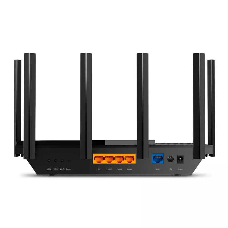 TP-Link Archer AX5400 Divjoslu Gigabitu Wi-Fi 6 maršrutētājs, melns