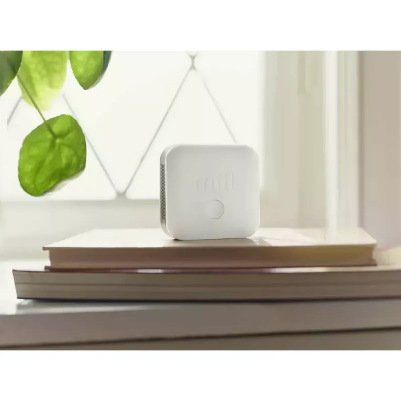 Vides sensors Mill Sense SENSEAIR — bezvadu gaisa kvalitātes, mitruma un temperatūras monitors (ar baterijām, Wi‑Fi, 70×30×70 mm)